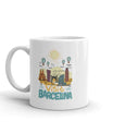 Barcelona | Ceramic White Mug - The City Tees