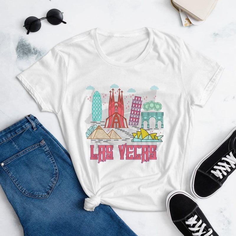 Las Vegas | Premium Women's T-shirt, Fashion Fit - The City Tees